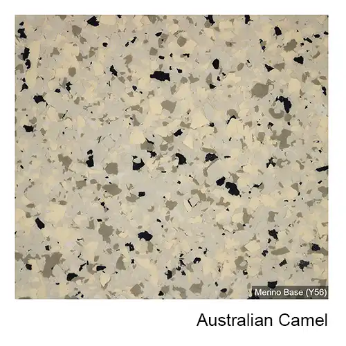 Australian Camel epoxy flake colour
