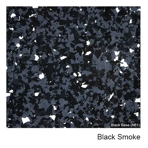 Black Mamba epoxy flake colour