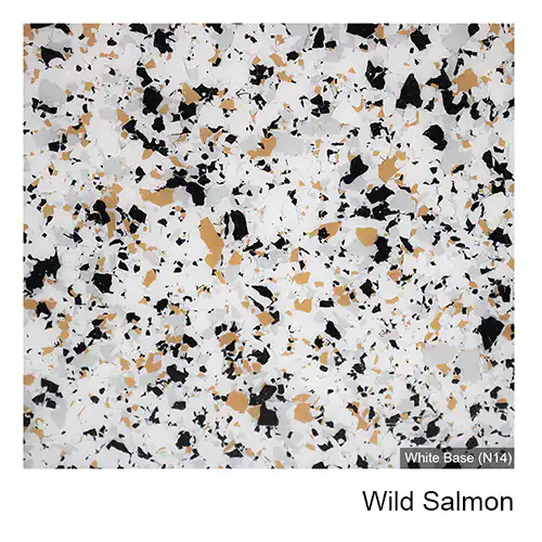 Wild Salmon epoxy flake colour
