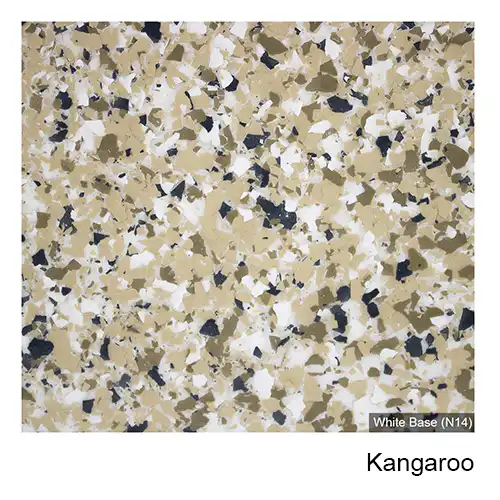 Kangaroo epoxy flake colour