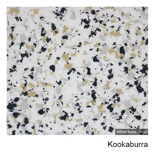 Kookaburra epoxy flake colour