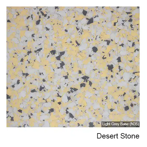 Desert Stone epoxy flake colour