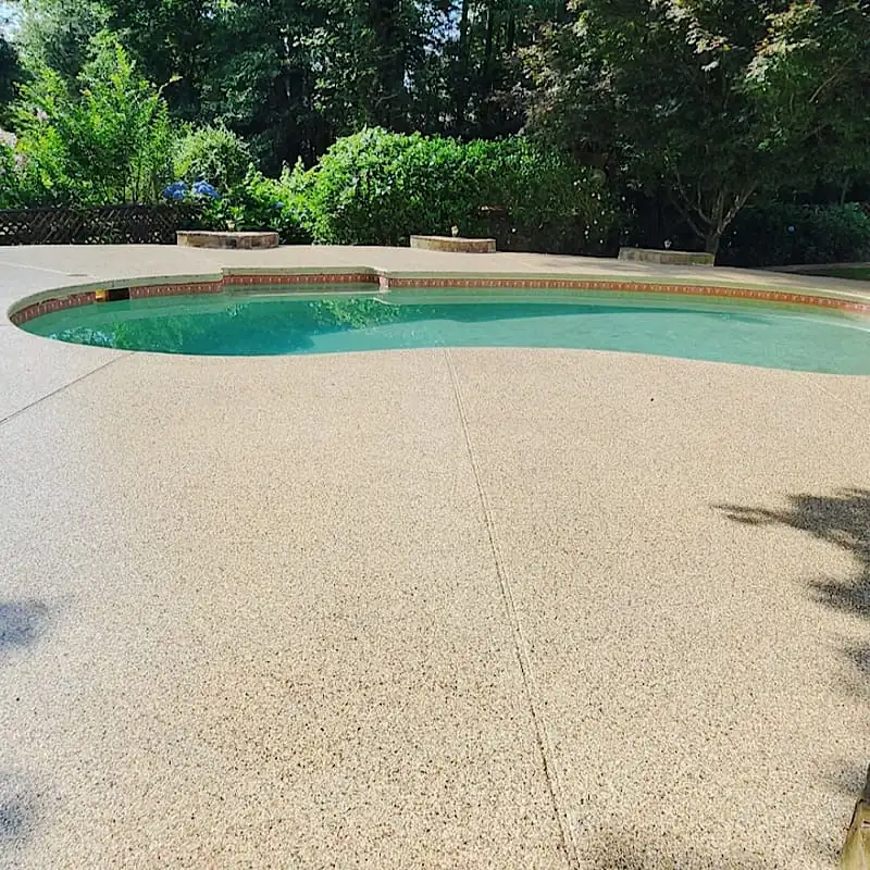 Pool Flake Epoxy epoxy flooring project available in Gardenvale