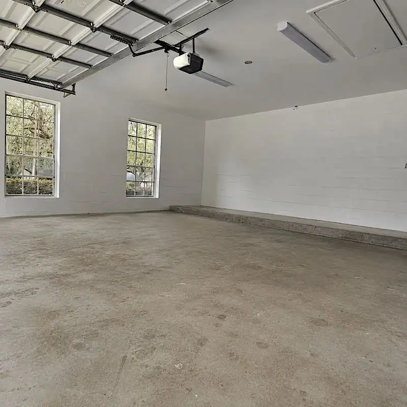 Before epoxy flooring installation in Gardenvale